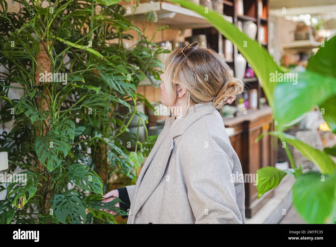 Shopping at a garden centre hi-res stock photography and images - Alamy