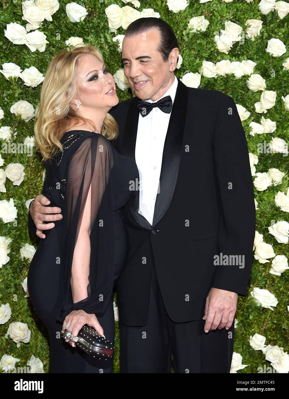 Gianna Ranaudo, left, and Chazz Palminteri arrive at the 71st annual ...