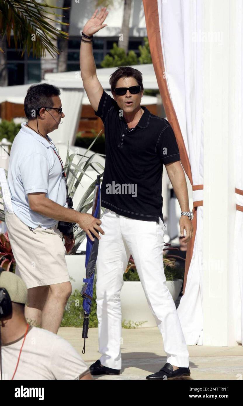 "Brothers & Sisters" star Rob Lowe appears live on "Live with Regis and