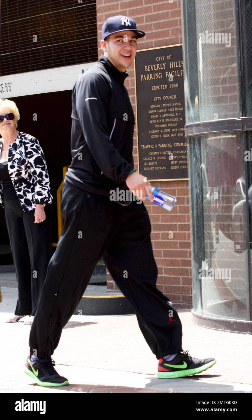 Robert Kardashian, brother of the famed Kardashian sisters Kim