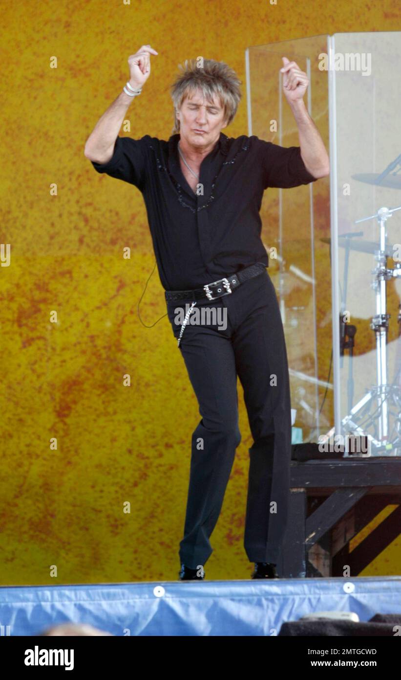Rod Stewart Rocker Veteran rocker Rod Stewart performs at the New Orleans Jazz Fest. 4/28 ...