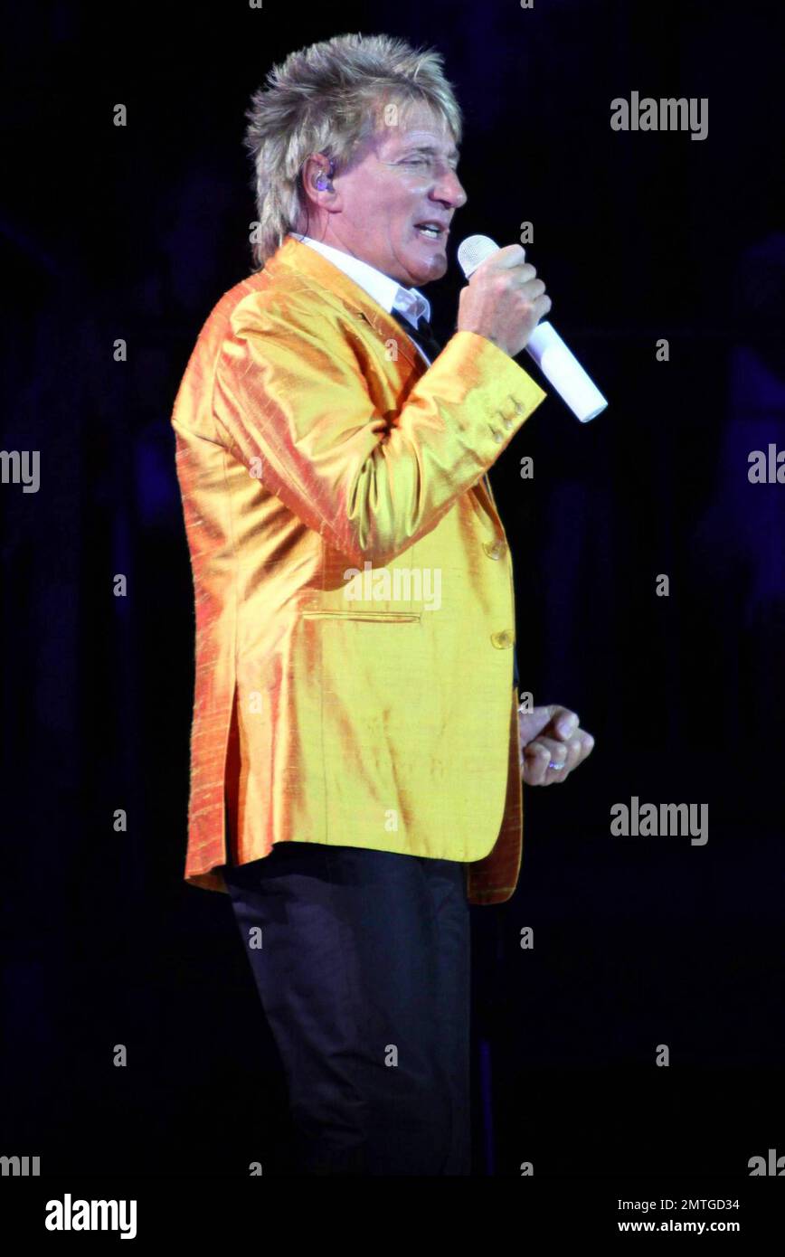 Rod Stewart Rocker Legendary rocker Rod Stewart performs live at the O2 Arena in London ...