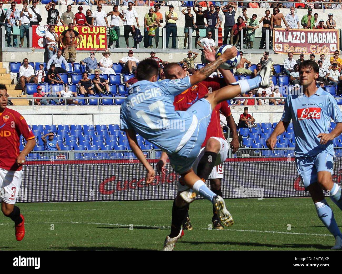 Goal of Marek Hamsik in the 2008-2009 Serie A italian Soccer league ...
