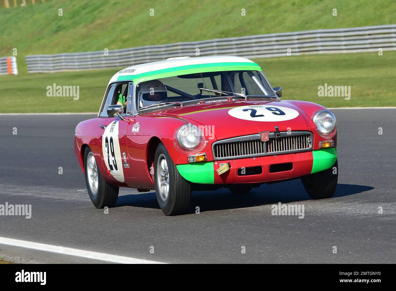 Max Cawthorn, MG B Roadster, Mintex Classic K, pre1966 cars racing with the same specification