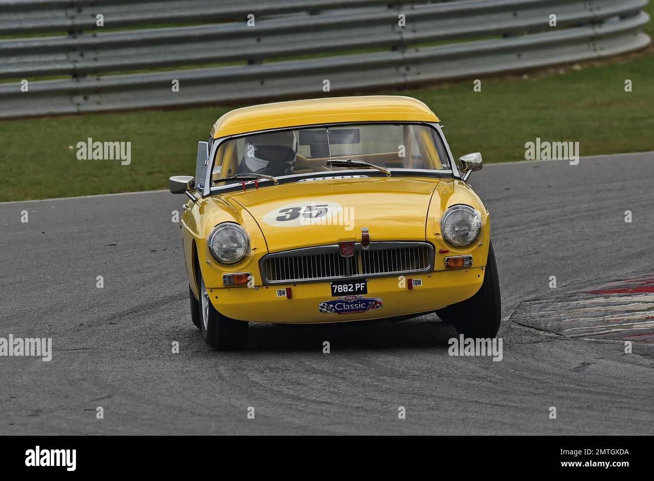 Tim Greenhill, MG B Roadster, Mintex Classic K, pre1966 cars racing with the same specification