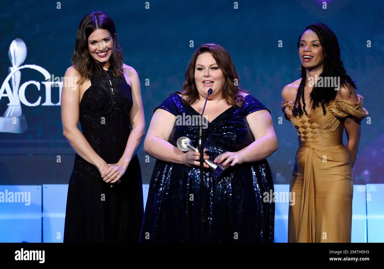 Left to right, Mandy Moore, Chrissy Metz and Susan Kelechi Watson, cast