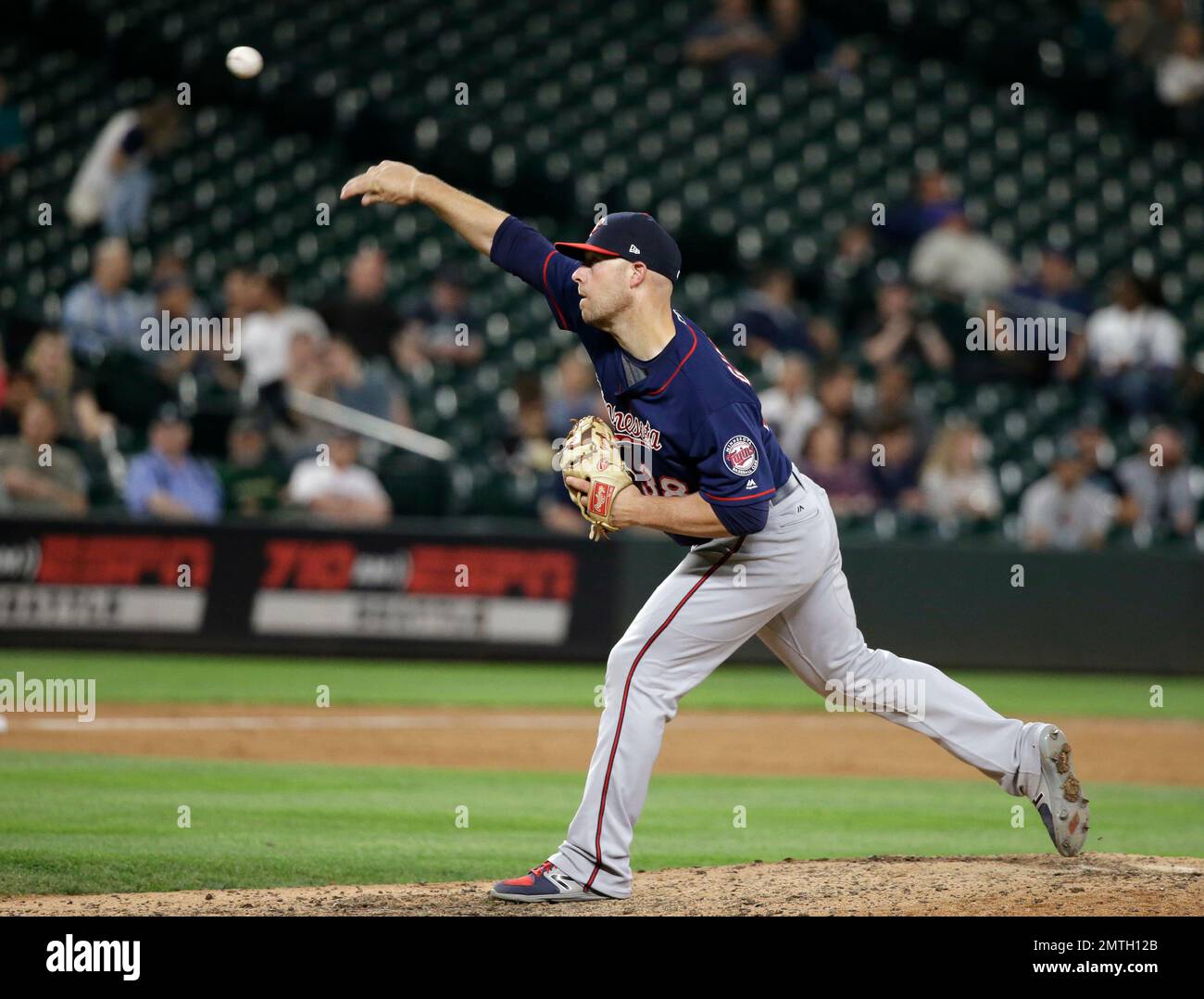 Minnesota Twins' Chris Gimenez, who started at catcher in the game ...