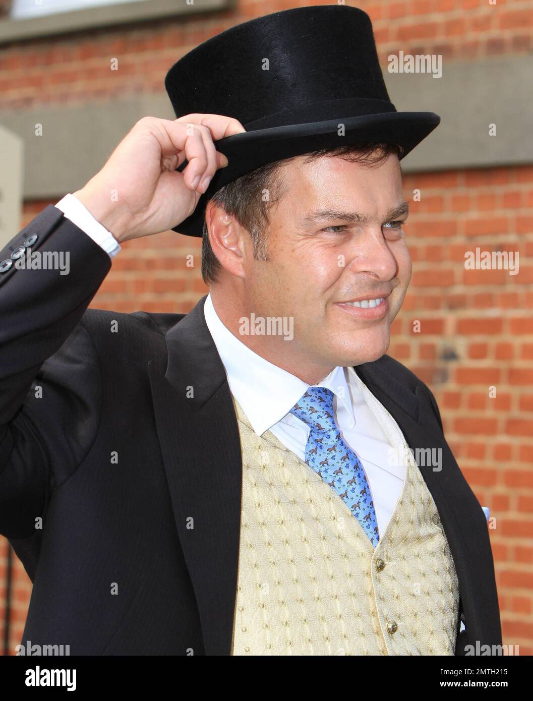 Peter Jones at day two of Royal Ascot 2012 at Ascot Racecourse. Ascot, UK. 20th June 2012. . Stock Photo