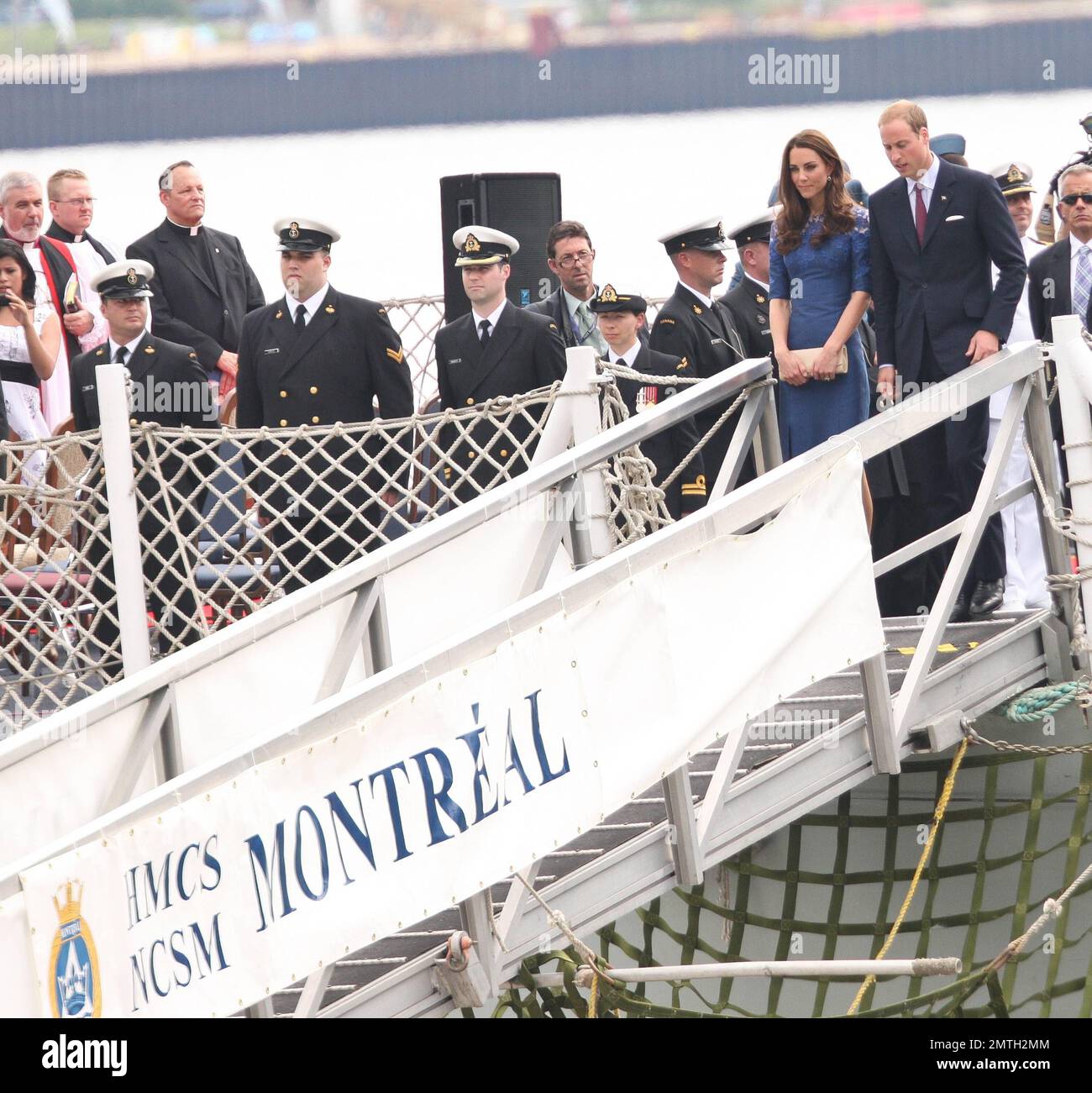 Royal couple Prince William and Kate arrive at Quebec City's Champlain