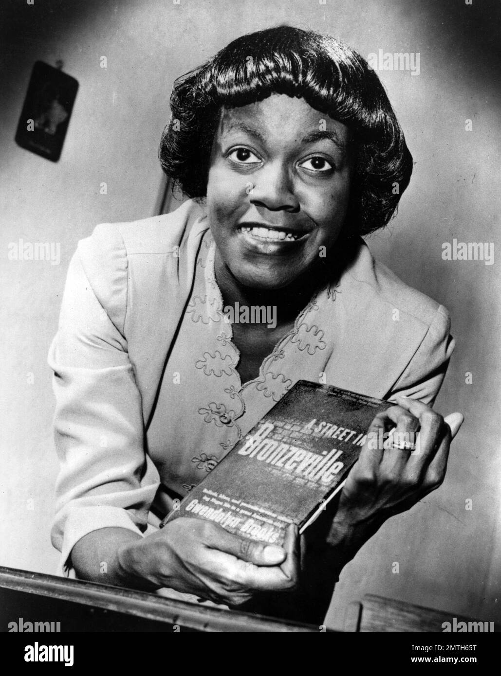 FILE - In this 1940s file photo, American poet Gwendolyn Brooks, of ...