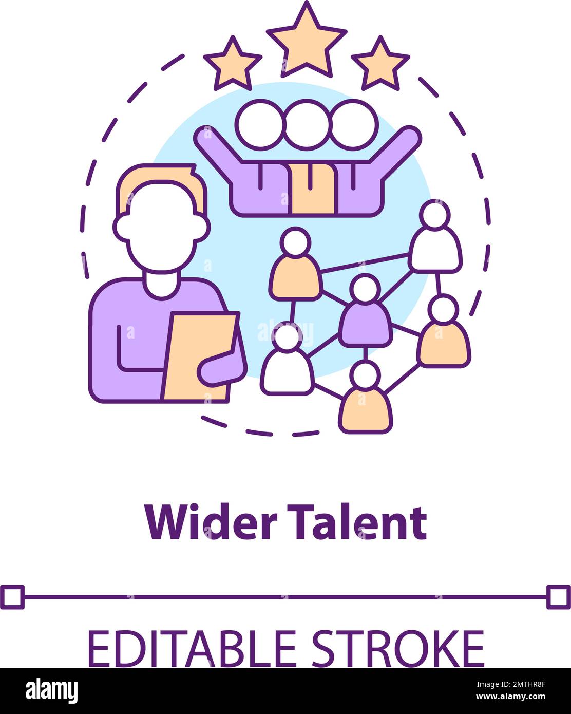 Wider than stock vector images alamy