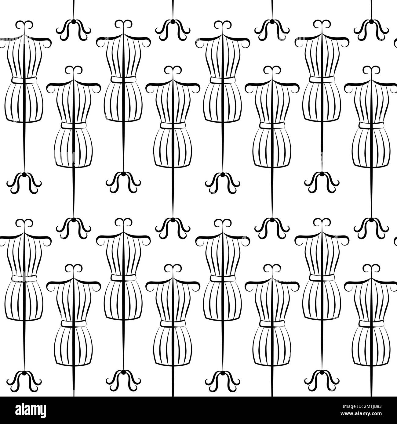 Mannequins Stock Vector Images Alamy