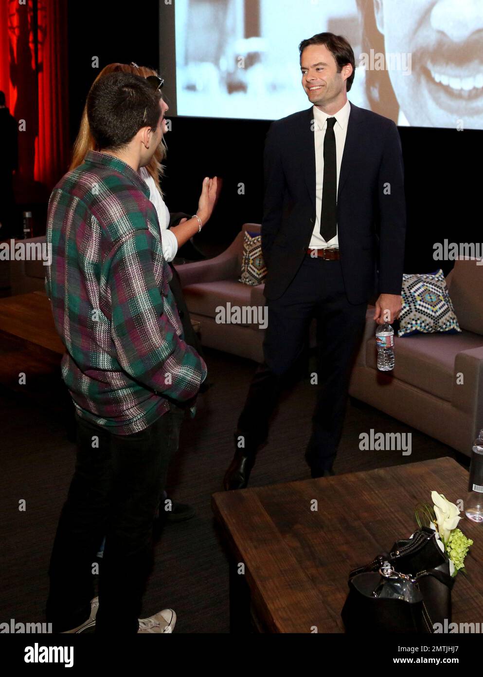 Bill Hader, right, and guests attend the IFC FYC Brockmire ...