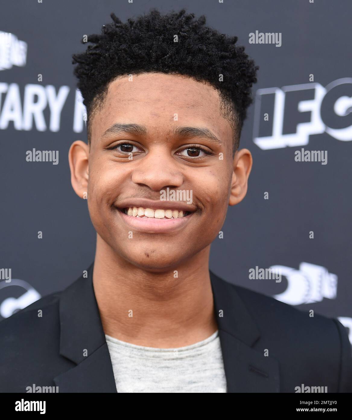 Tyrel Jackson Williams arrives at the "Brockmire" and "Documentary Now