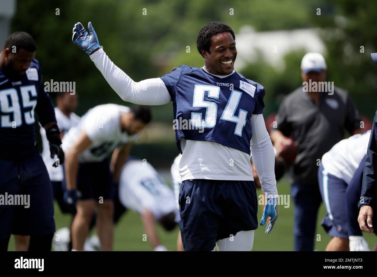 TITANS ユニフォーム 54 WILLIAMSON TITANS WILLIAMSON実使用ユニフォーム(2016年)#54 メンズイングランド