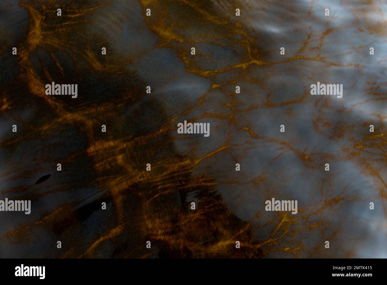 Abstract photo of the reflection of light from the surface of the ...