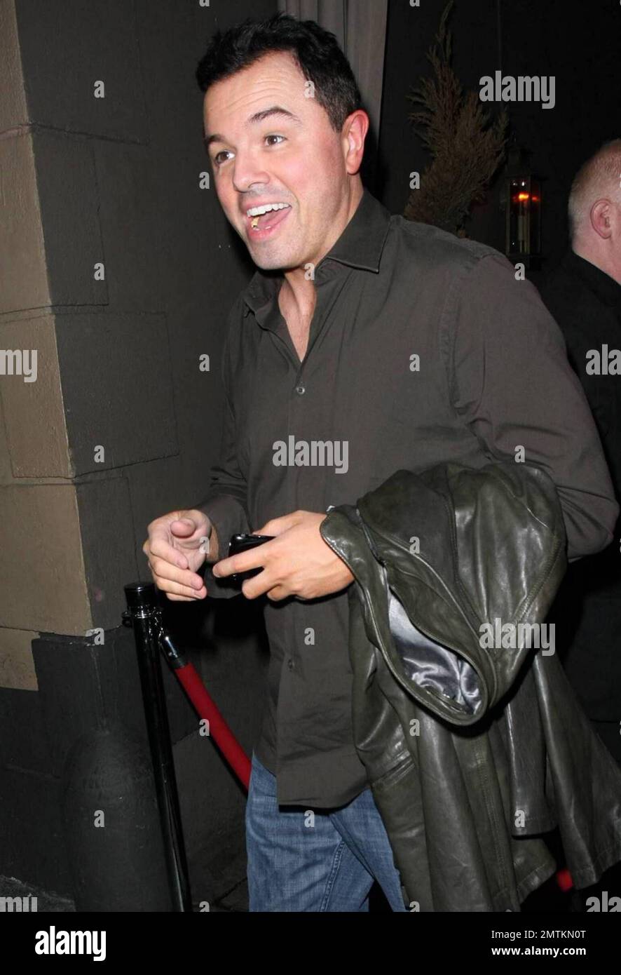 Seth McFarlane attends Shane West&rsquo;s birthday party at Bardot in Los