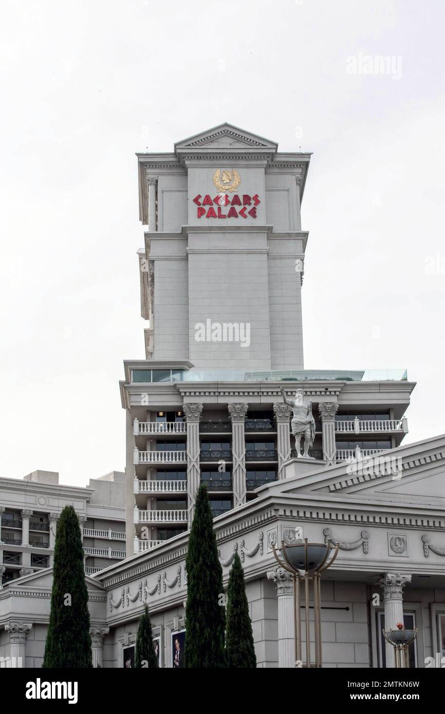 Shania Twain rides horseback down Las Vegas Boulevard into Caesars Palace Hotel and Casino, where she is beginning a two-year headlining gig. Las Vegas, NV. 14th November 2012. Stock Photo