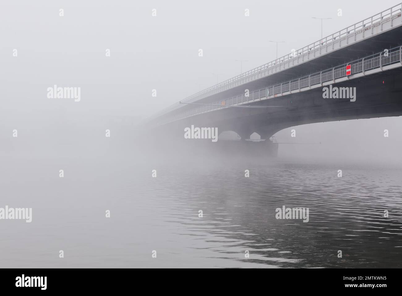 Panorama fog poor visibility hi-res stock photography and images - Alamy