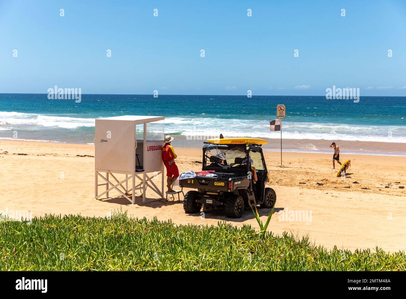 Warriewood beach Sydney Australia australian lifeguard surf rescue ...