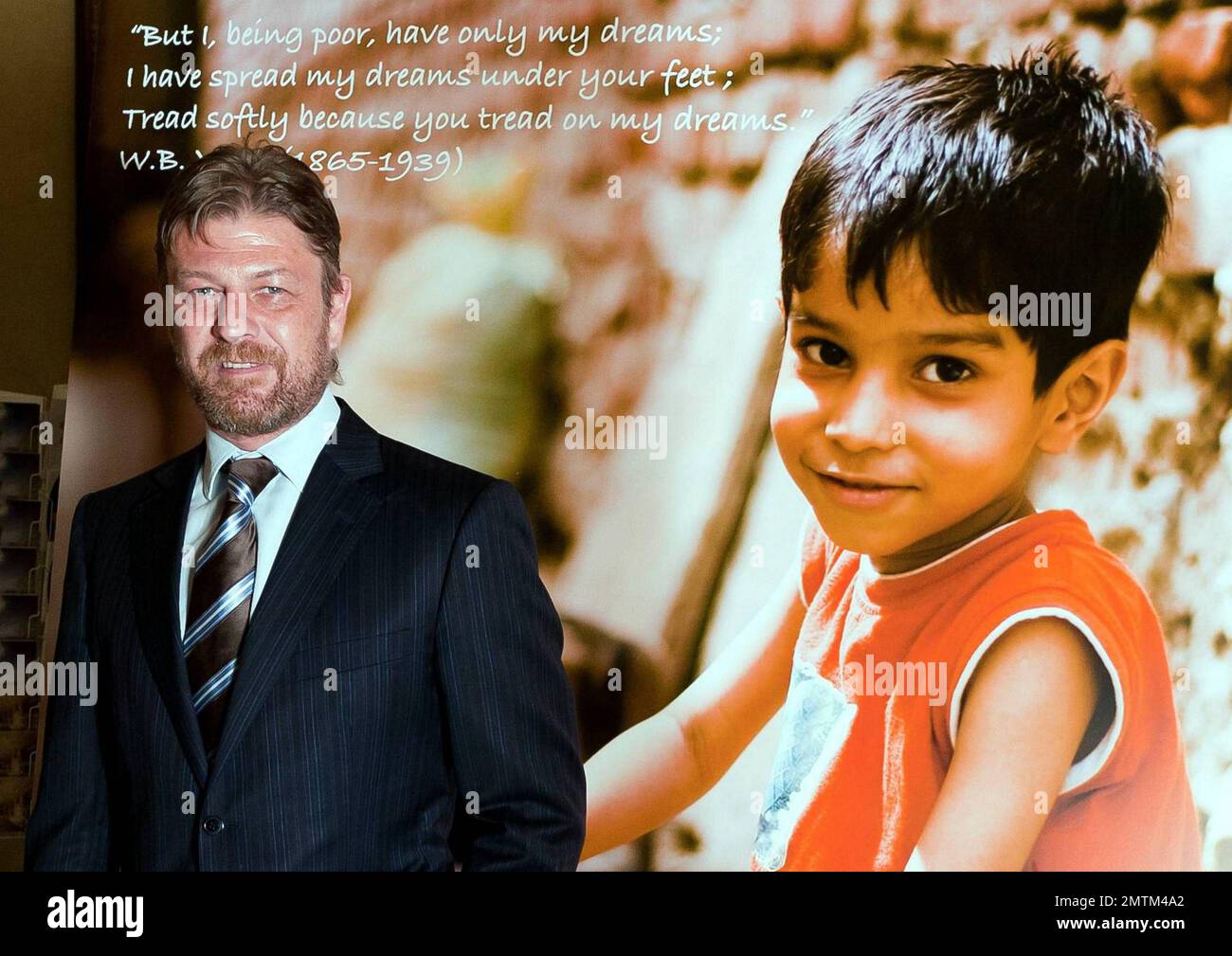 Actor Sean Bean attends The Sharpe's Children Foundation launch held at  Apsley House, Hyde Park Corner. The Sharpe's Children Foundation aims to  raise awareness and fundraise for programs that improve the lives