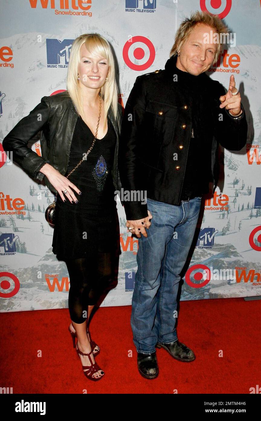Matt Sorum arrives at the MTV and Ubisoft presents Shaun White ...