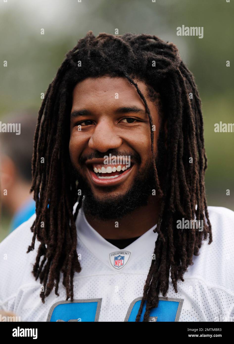 August 17, 2019: Detroit Lions linebacker Jalen Reeves-Maybin (44