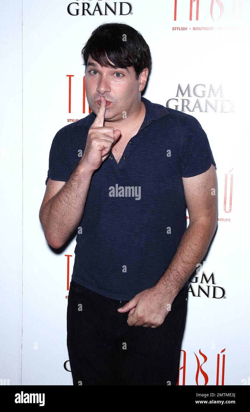 Joel Michaely celebrates the 'She Wants Me' DVD Release at Tabu inside the MGM Grand Hotel & Casino in Las Vegas, CA. 8th September 2012. Stock Photo