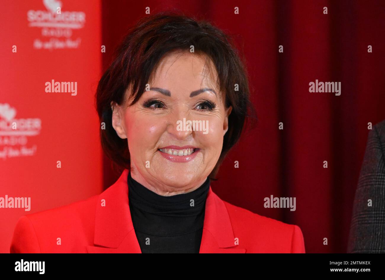 Erfurt, Germany. 01st Feb, 2023. Ute Freudenberg, pop star, at the