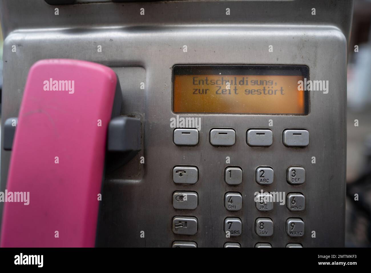 01 February 2023, Hesse, Frankfurt/Main "Excuse me Sorry, there's a