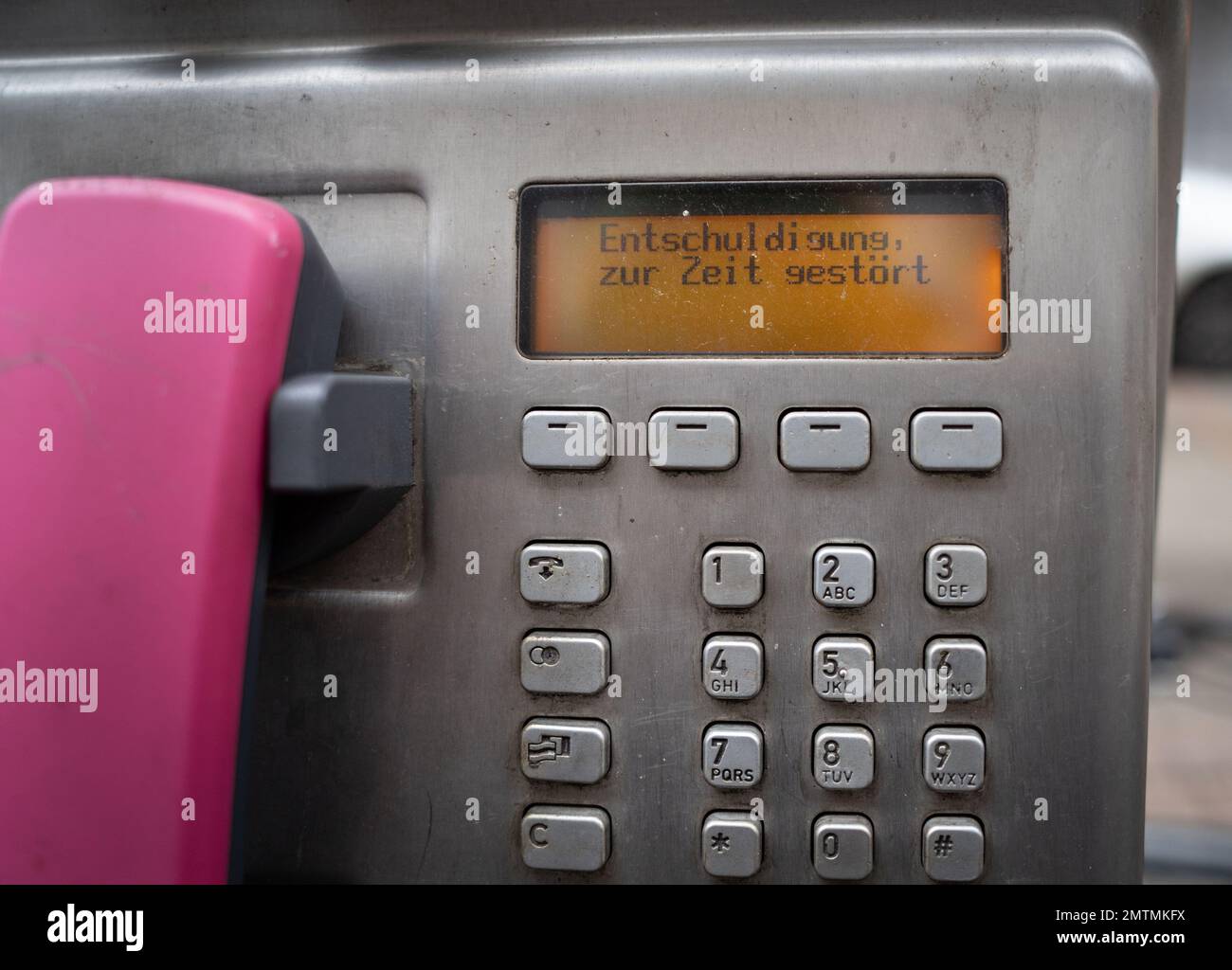 01 February 2023, Hesse, Frankfurt/Main "Excuse me Sorry, there's a