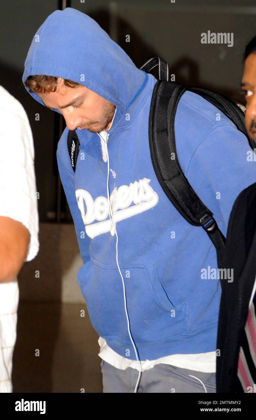 Actor shia labeouf on set hi res stock photography and images Alamy