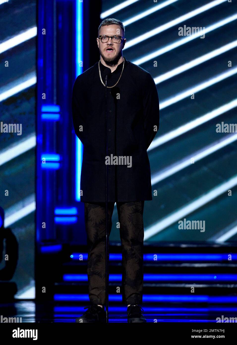 Dan Reynolds, of Imagine Dragons, presents a tribute to Chris Cornell