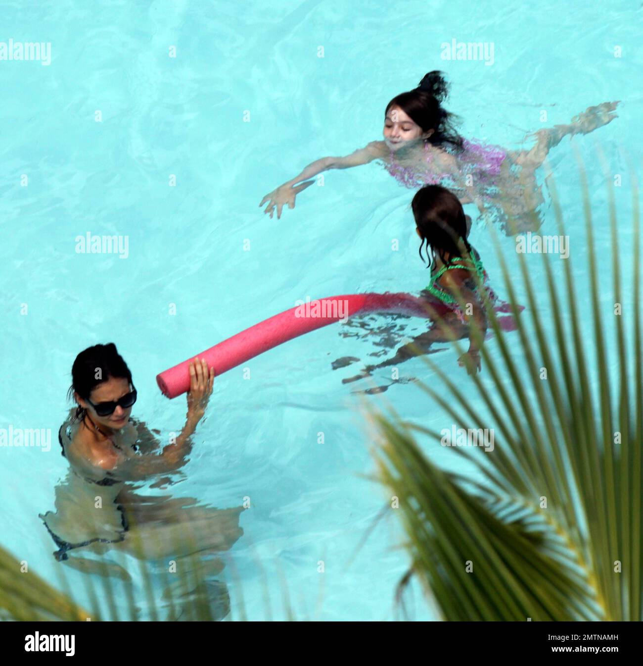 EXCLUSIVE A Very Skinny Looking Katie Holmes Enjoyed An Afternoon Dip EXCLUSIVE A Very Skinny Looking Katie Holmes Enjoyed An Afternoon Dip