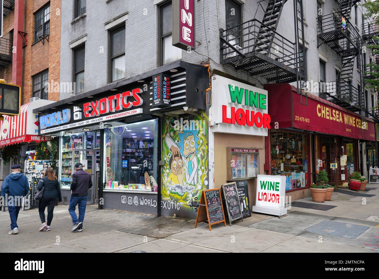 New York, NY October 2022 Chelsea district of Manhattan, distinctive