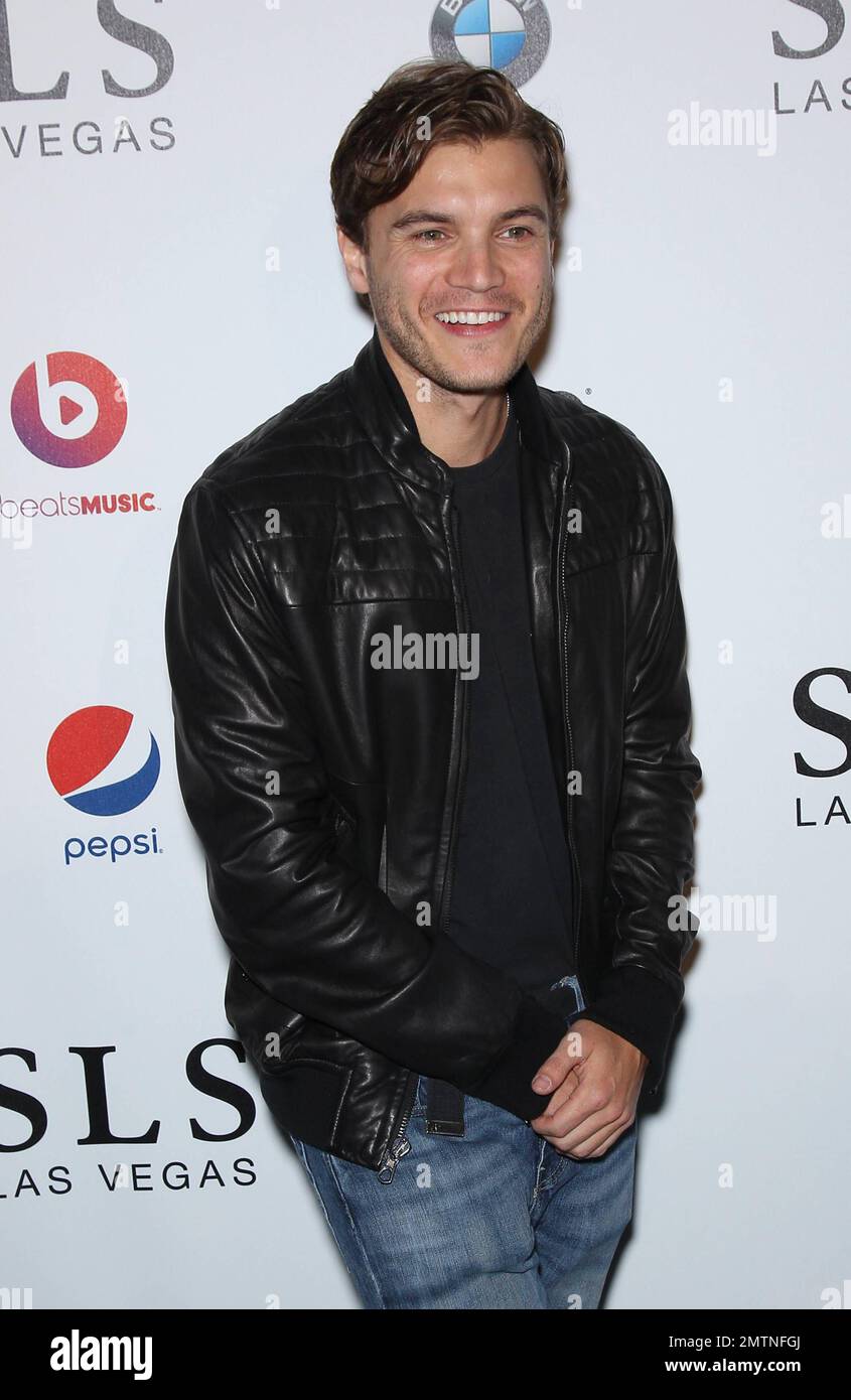 Emile Hirsch at the SLS Las Vegas Grand Opening Celebration in Las Vegas,  NV. August 22, 2014 Stock Photo - Alamy, image size:845x1390
