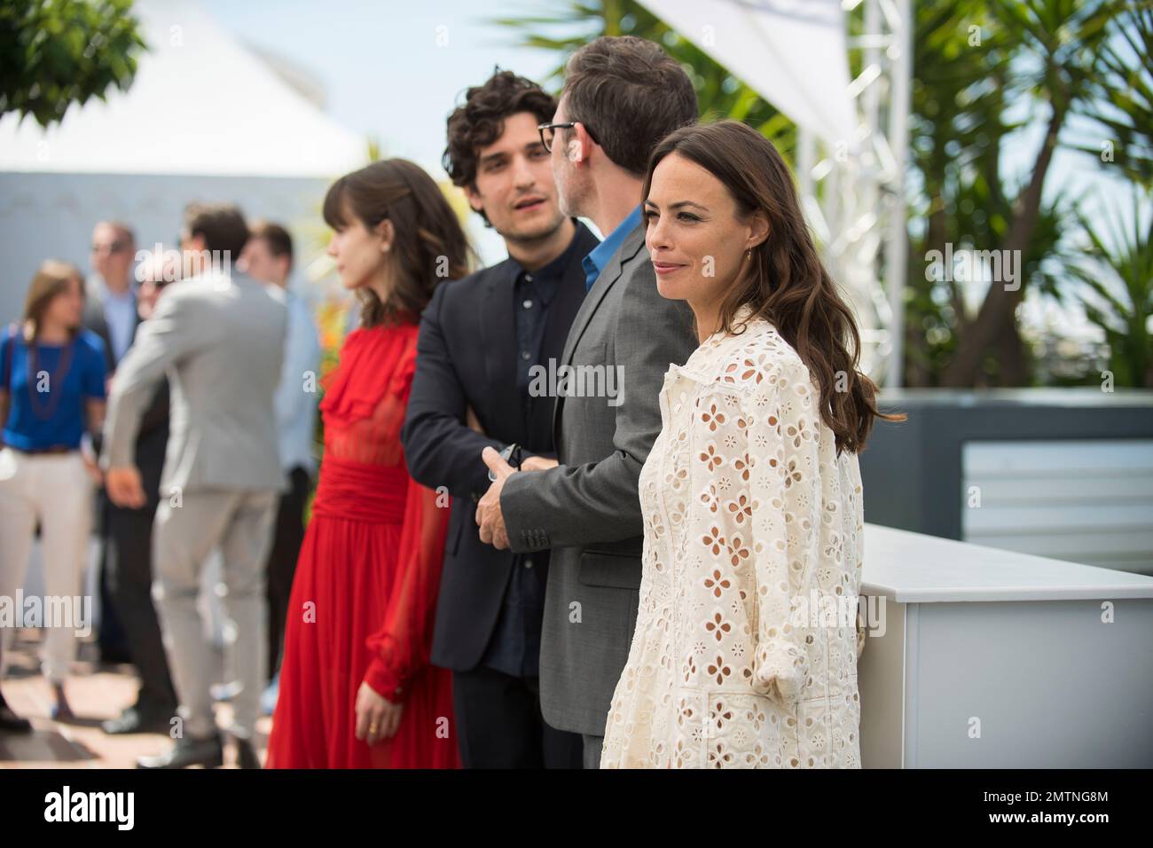 Stacy Martin, Louis Garrel, Michel Hazanavicius & Berenice Bejo