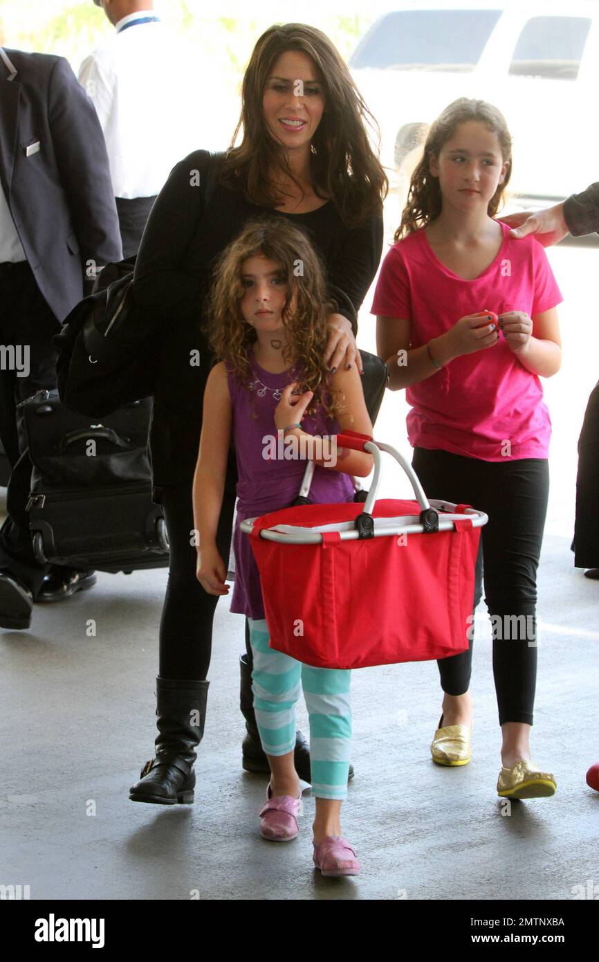 Soleil Moon Frye was spotted arriving at LAX airport with her adorable