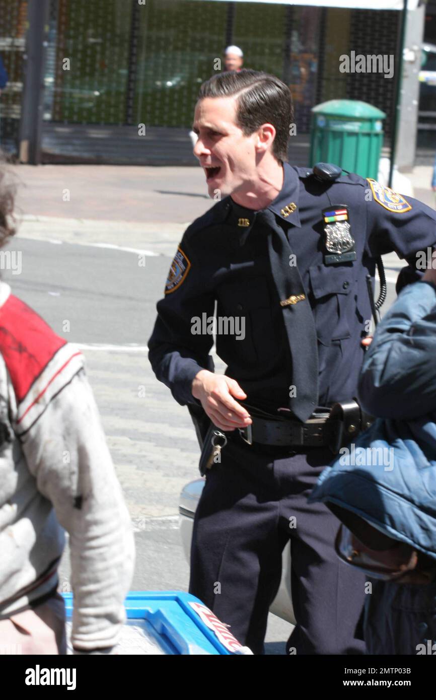 Channing Tatum and James Ransone film scenes for their new movie "Son