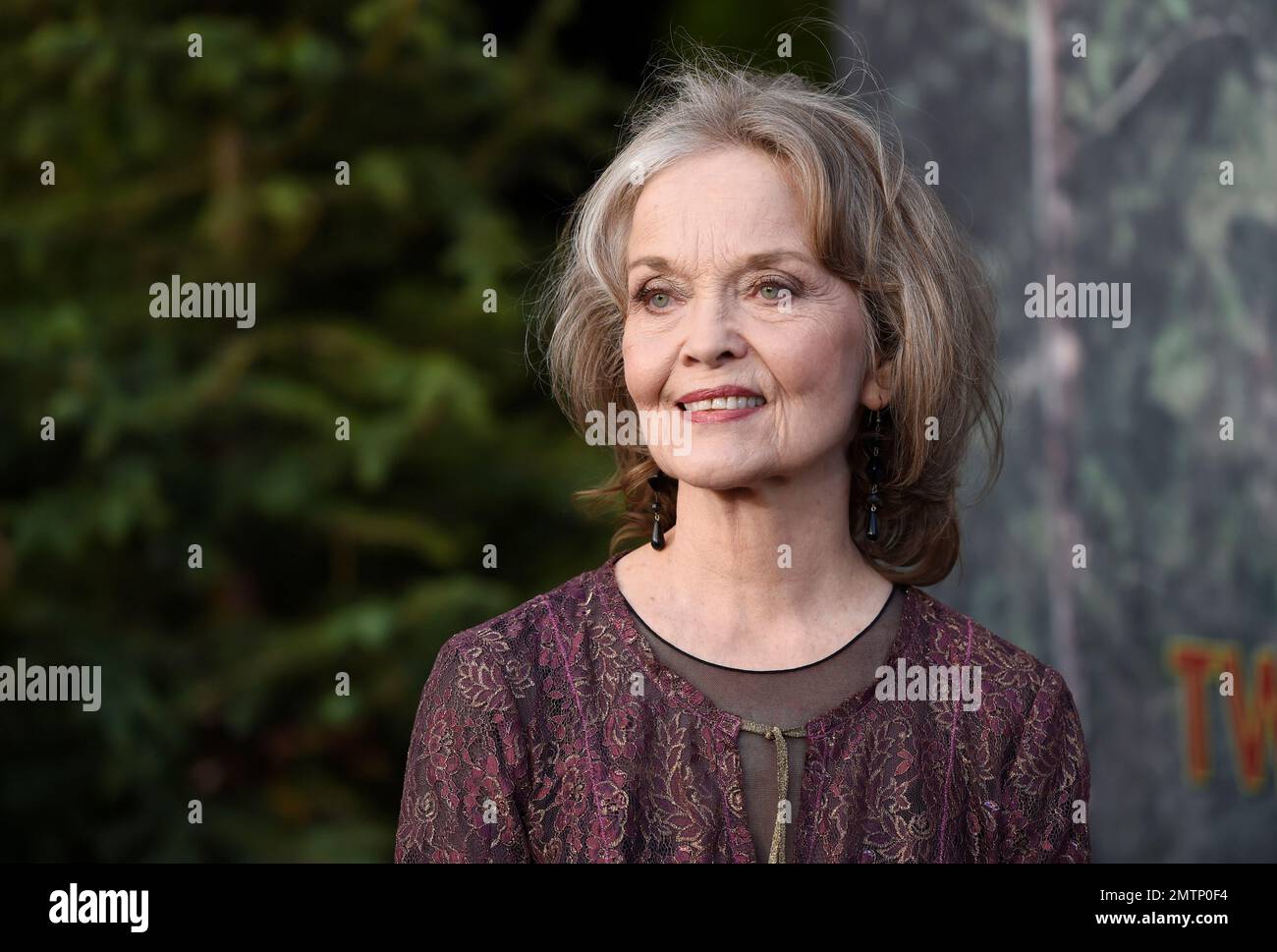 Actress Grace Zabriskie poses at the premiere of the Showtime series