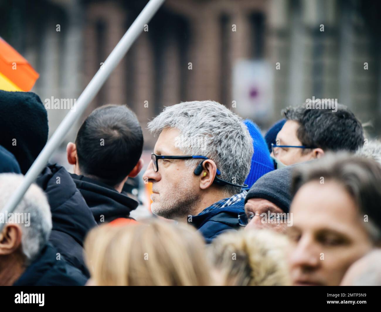 Bone conduction headphones hi-res stock photography and images - Alamy
