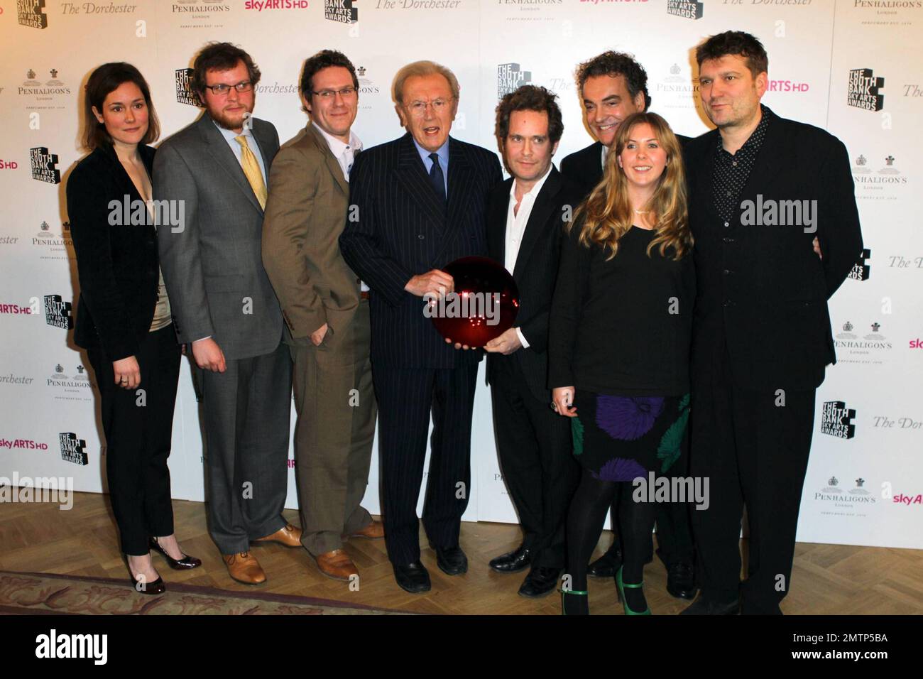 Sir David Frost and the cast and crew of