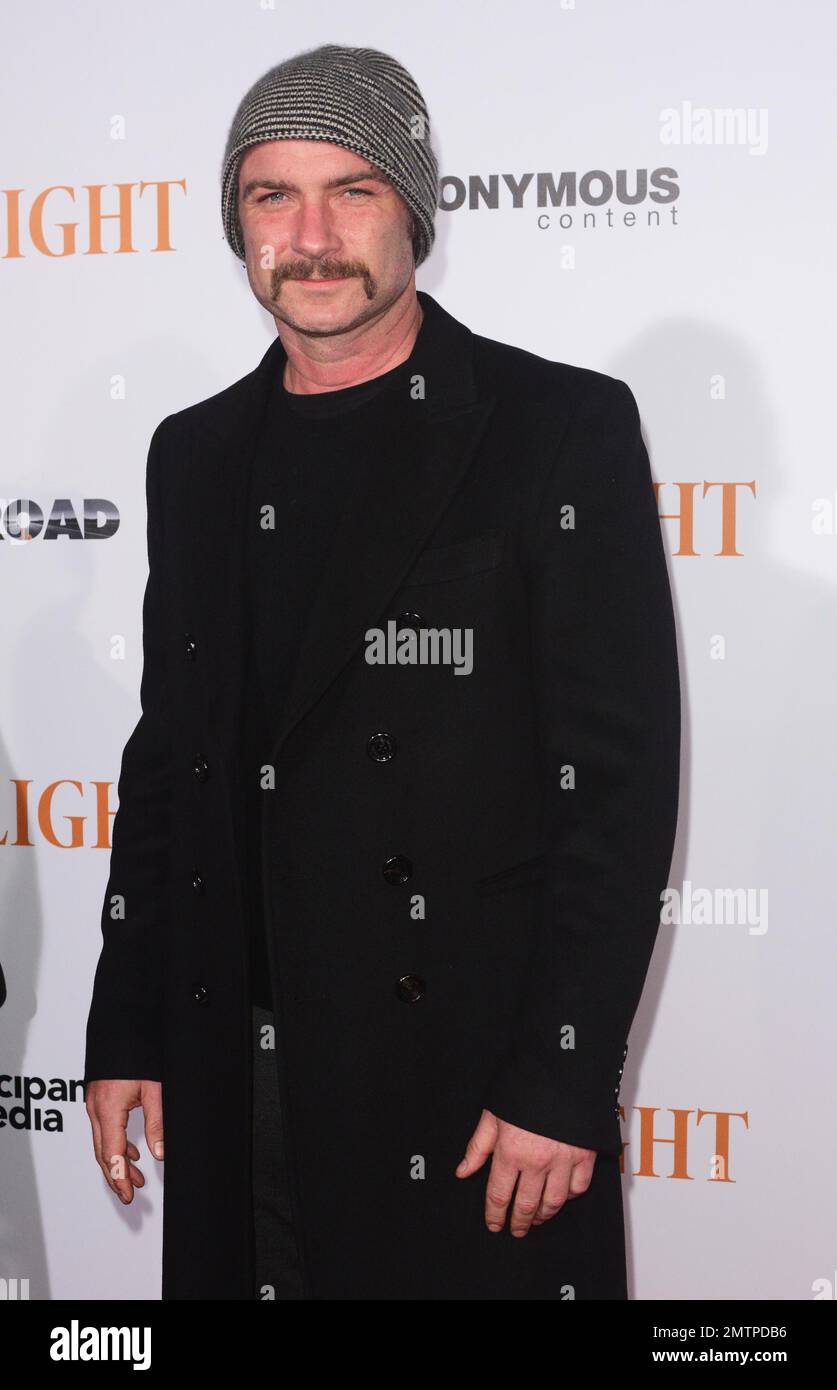 Liev Schreiber attends the 'Spotlight' film premiere in New York City, NY. 27th, October, 2015