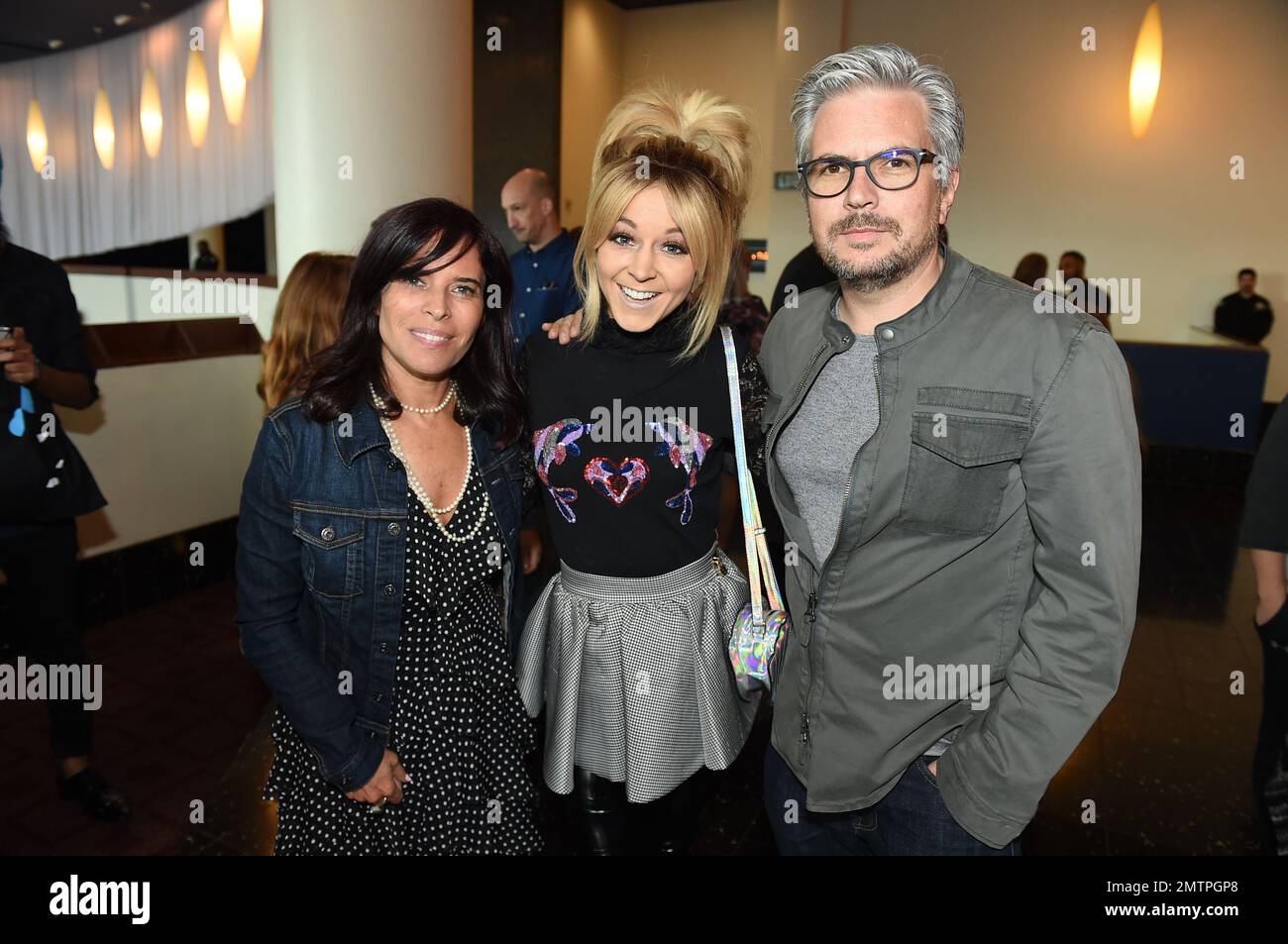 Dan Cutforth, Jane Lipsitz and Lindsey Stirling attend the 