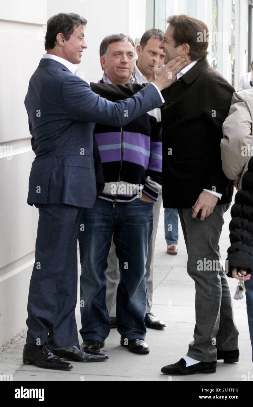 Actor Sylvester Stallone Was Seen In Blue Suit Out In Beverly Hills It actor-sylvester-stallone-was-seen-in-blue-suit-out-in-beverly-hills-it