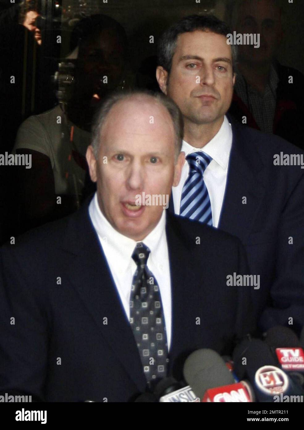 Attorney Howard K. Stern and Doctor Khristine Eroshevich arrive at Los