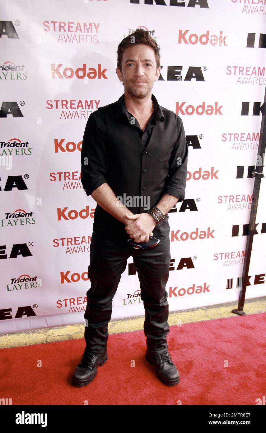 David Faustino at the 2nd Annual Streamy Awards at the Orpheum Theatre