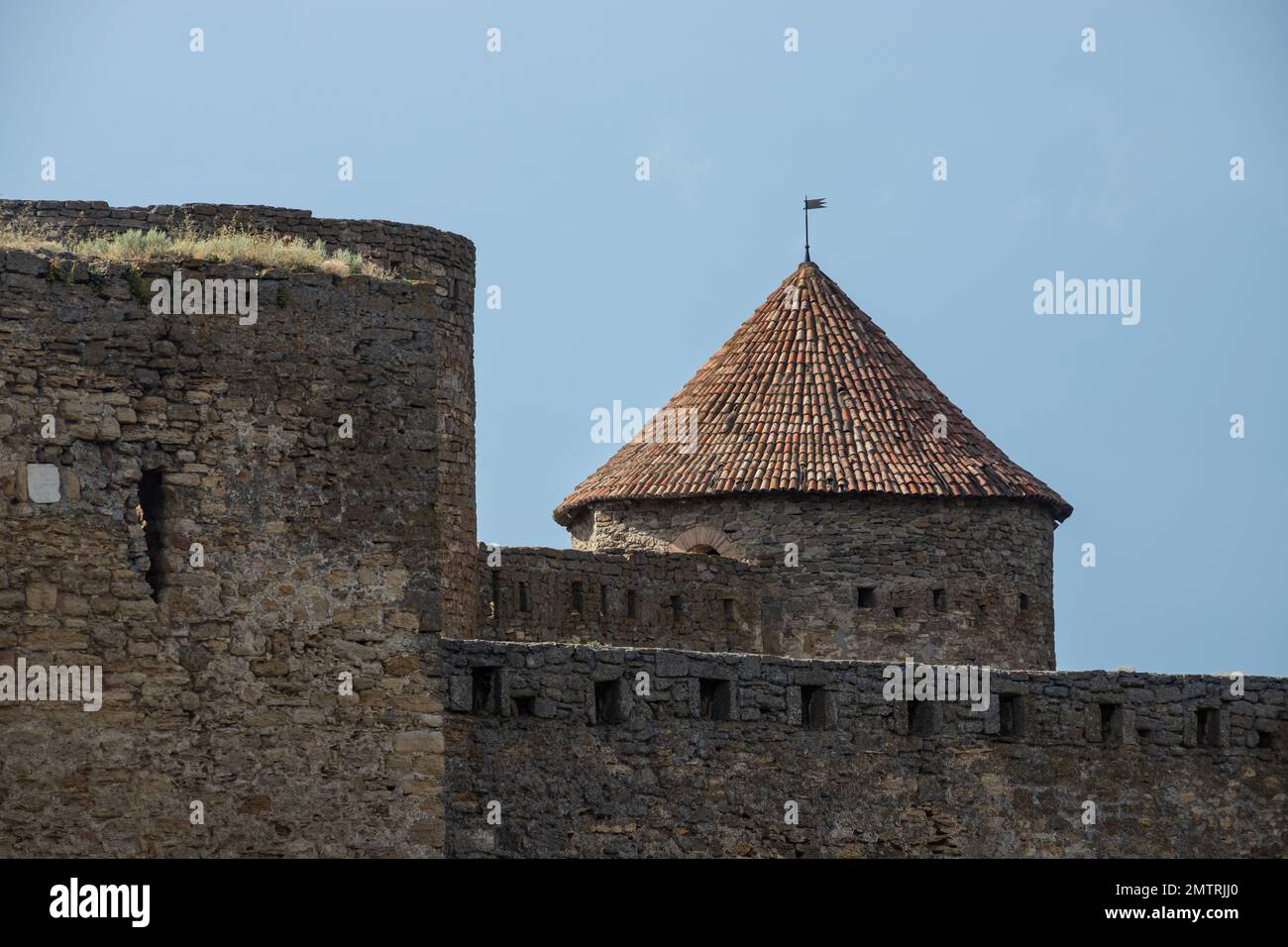 Ukraine, Odessa region. Belgorod-Dniester fortress , Akkerman fortress - a monument to the history of urban planning and XIII-XV centuries. Is one of Stock Photo