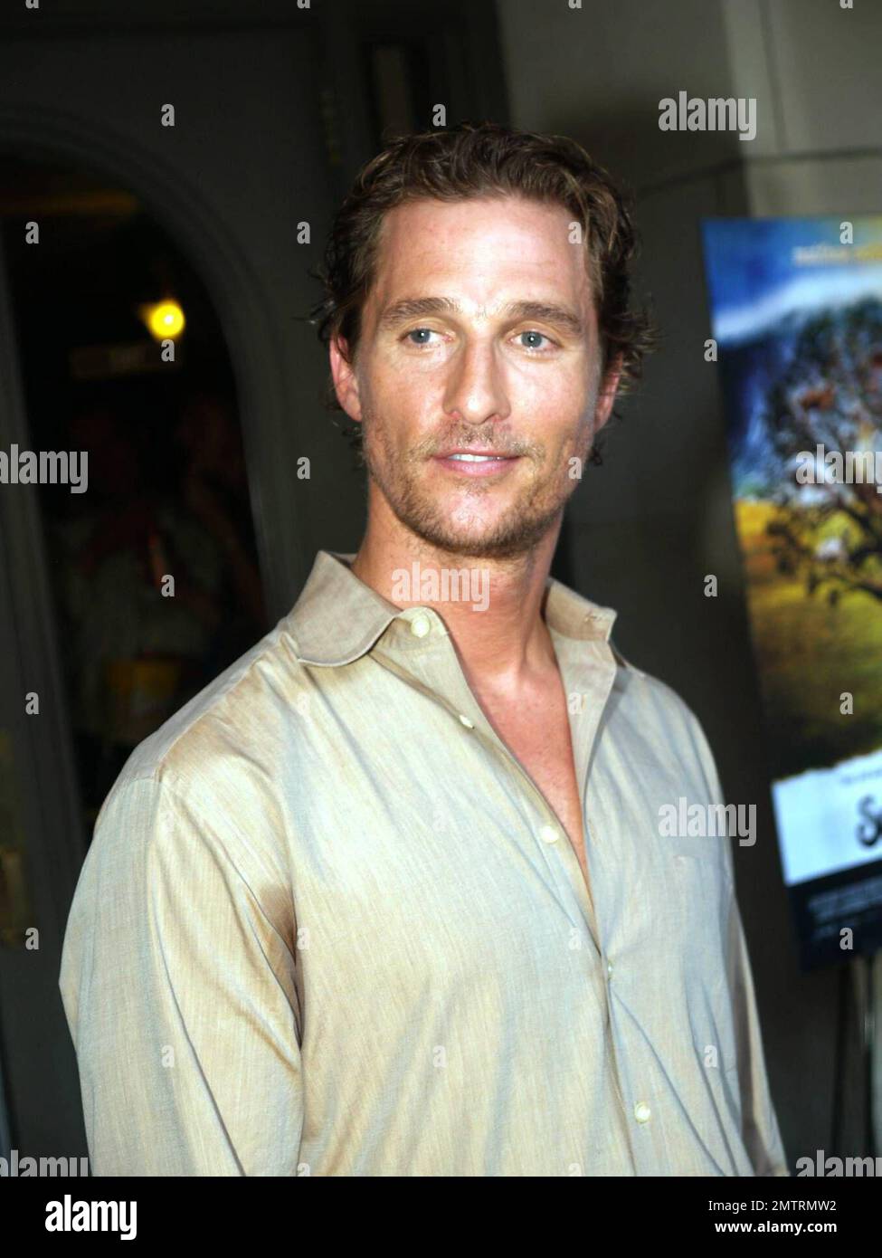 Matthew McConaughey attends the premiere at Austin's Paramount Theatre ...
