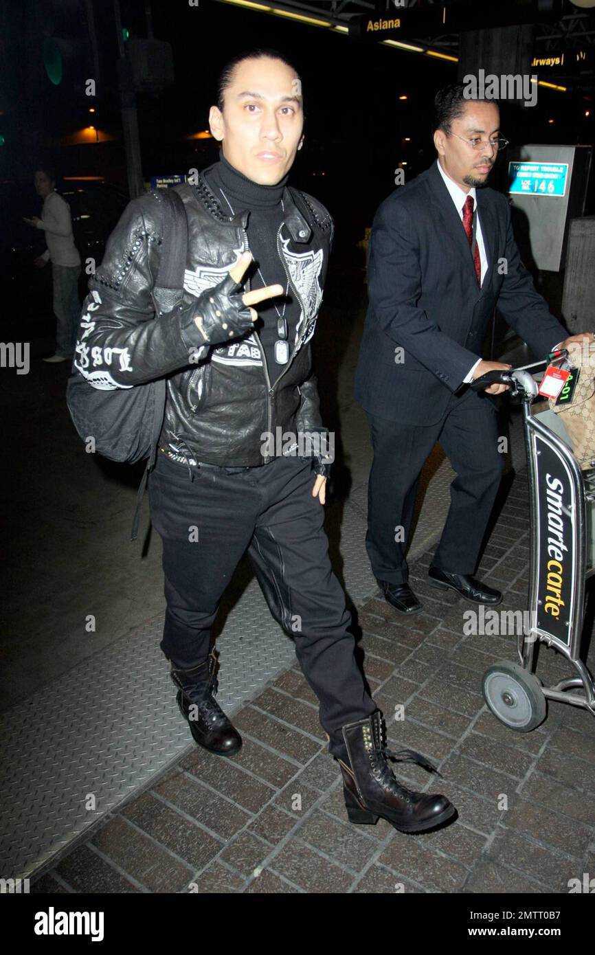 Member of the award-winning group The Black Eyed Peas, rapper Taboo ...